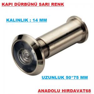 DELÜX KAPI DÜRBÜNÜ 14 MM 50-75 MM ÇELİK KAPI DÜRBÜNÜ