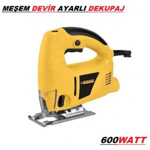 MEŞEM DEKUPAJ TESTERESİ DEVİR AYARLI DEKUPAJ TESTERE 600W 65MM