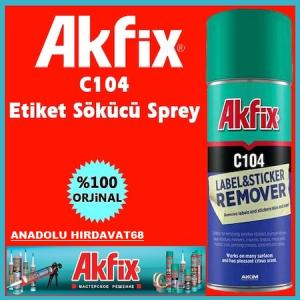 AKFİX 200 ML ETİKET SÖKÜCÜ SPREY STİCKER SÖKÜCÜ AKFİX A104