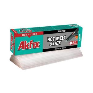 AKFİX MUM SİLİKON 11MMX30 cm ÇUBUK SİLİKON SICAK SİLİKON 1 KG 1PK