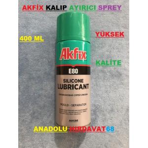 AKFİX ÜSTÜN KALİTE KALIP AYIRICI SİLİKON SPREY YAĞ 400 ML