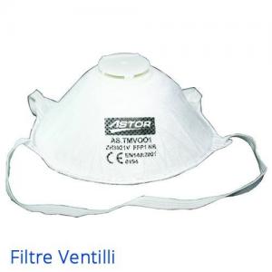 ASTOR VENTİLLİ SOLUNUM MASKESİ KORUYUCU MASKE SOLUNUM FFP1 2 ADET