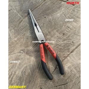 WÜRTH PRO 200MM UZUN KARGABURUN PENSE DÜZ KARGABURNU COBALT ÇELİK AFH GERMANY