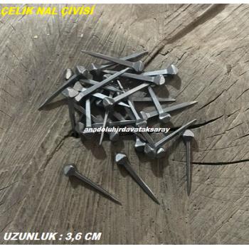 NATAŞ ÇELİK NAL ÇİVİSİ 1 KALİTE AT NALI ÇİVİSİ KAPALI NAL ÇİVİSİ 30 ADET 37MM