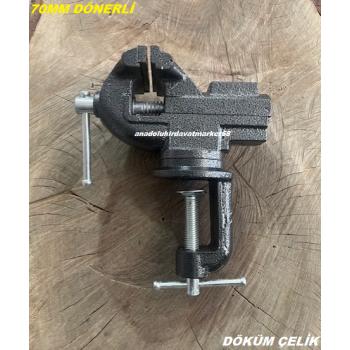 KPAX PRO 70MM MİNİ MENGENE DÖNERLİ MENGENE TABLALI ÖRSLÜ MASA MENGENESİ