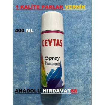 CEYTAŞ SPREY ŞEFFAF VERNİK 400 ML PARLAK VERNİK 1 KALİTE
