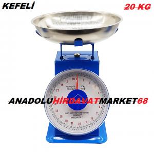 KEFELİ İBRELİ KANTAR ÇOK AMAÇLI TERAZİ 20 KG KEFELİ TERAZİ