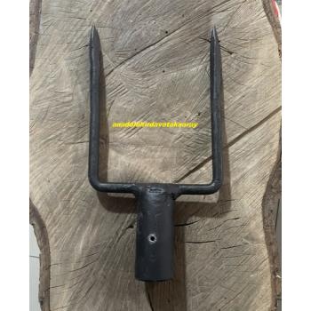 DMR ÇELİK 2 Lİ DİRGEN BALYA DİRGENİ SAMAN ATMA DİRGENİ EL YAPIMI DİRGEN 30CM
