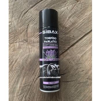 SİBAX TORPİDO PARLATICI SPREY LAVANTA KOKULU KOKPİT PARLATICI SPREY 220ML