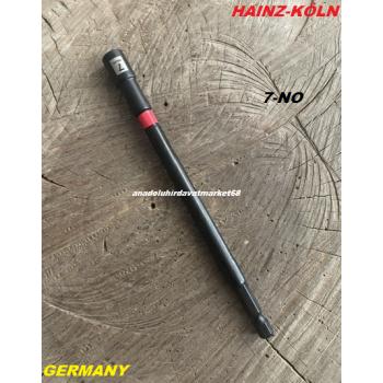 KÖLN 15CM 7 LOKMA BİTS LOKMA UÇ UZUN SOMUN SIKMA UCU MANYETİK LOKMA UCU 7MM