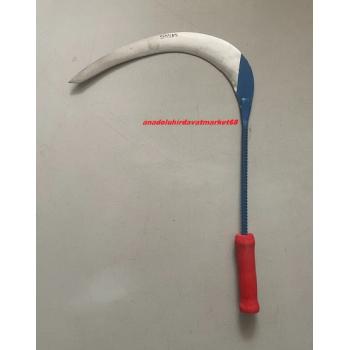 SENSAN ÇELİK EL YAPIMI DÖVME ORAK ORTA BOY ORAK OT BİÇME ORAGI 45CM