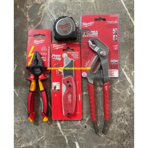 MİLWAUKEE PRO 160MM PENSE COBALT ÇELİK FORT PENSE MAKET BIÇAĞI 3METRE 4LÜ SET