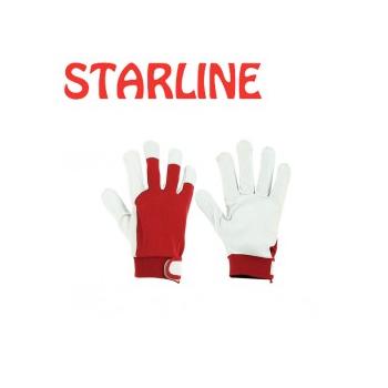 STARLİNE DERİ ELDİVEN KALİTELİ GÜVENLİK VE İŞ ELDİVENİ 10 NO