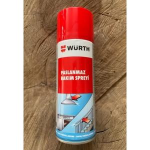 WÜRTH 400 ML PASLANMAZ KROM ÇELİK BAKIM SPREYİ GERMANY