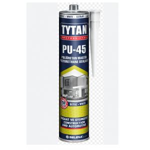 TYTAN OTO İNŞAAT PU MASTİK GÜÇLÜ SİLİKON BEYAZ RENK 280 ML