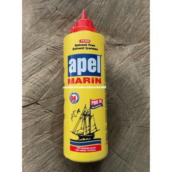 APEL MARİN TUTKAL GÜÇLÜ YAPIŞTIRICI DENİZ TUTKALI AHŞAP MERMER TAŞ METAL 550GR