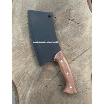 DMR KARBON ÇELİK KASAP SATIRI KAMP SATIRI AĞZI DÖNMEZ ÇELİK SATIR 33CM 5,6MM