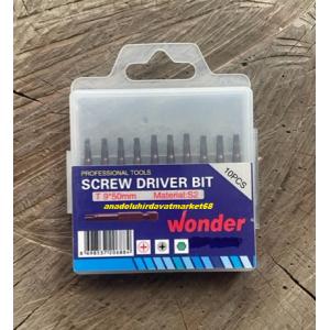 WONDER İMPACT PRO TORK9 MIKNATISLI TORK UÇ SETİ TORK UÇ TAKIMI T9MM 10PCS
