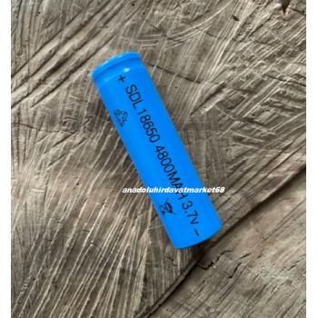 SLD 3,7VOLT ŞARJLI PİL MATKAP PİL ŞARJLI FENER PİLİ YEDEK ŞARJLI PİL 4800MAH 1ADET