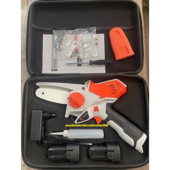ASSUR PRO 18V AKÜLÜ DAL BUDAMA TESTERESİ AĞAÇ KESME TESTERESİ ÇİFT AKÜ 25WH