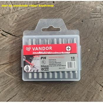 VND PH3 SAC VİDA SIKMA UCU PH3 BİTS UÇ 50MM COBALT ÇELİK UÇ 10PCS GERMANY