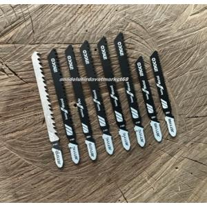 İNGCO DEKUPAJ TESTERE BIÇAĞI AHŞAP SUNTA MDF KESİCİ METAL KESİCİ BIÇAK 8PCS