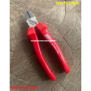 İZELTAŞ PRO 170MM YANKESKİ CARBON ÇELİK YAN KESKİ RED OPAK SERİ ORJ