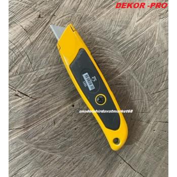 DEKOR PRO DÖKÜM MAKET BIÇAGI METAL HALI KESME MAKET BIÇAĞI KISA UÇ