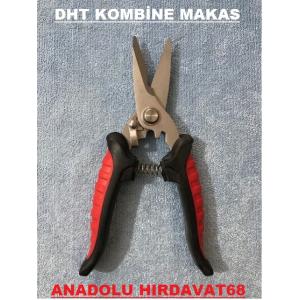 DHT KOMBİNE MAKAS BİTKİ VE ÇİÇEK BUDAMA MAKASI 180 MM SAC MAKASI