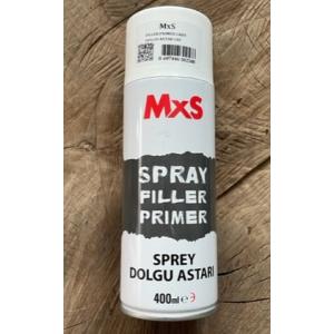 MXS SPREY GRİ ASTAR PLASTİK TAMPON ASTARI METAL AHŞAP ASTARI 400ML