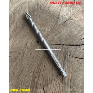 DWK PRO 10MM KADEMELİ MULTİ UÇ METAL DELME UCU AHŞAP SAC MERMER DELME UCU