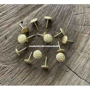 DMR KABARA RAPTİYE KANEPE KOLTUK ÇİVİSİ SARI RENK PETEK ÇAPI 11MM 1000ADET