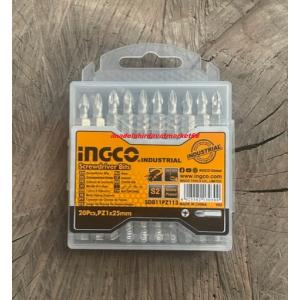 İNGCO PRO PZ1*25MM YILDIZ UÇ SAC VE SUNTA VİDA SIKMA UCU PZ1 İNCE BİTS UÇ 20PCS