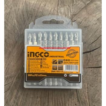 İNGCO PRO PZ1*25MM YILDIZ UÇ SAC VE SUNTA VİDA SIKMA UCU PZ1 İNCE BİTS UÇ 20PCS
