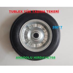 DUBLEKS TAŞ TEKER EL ARABASI TEKERİ 1 KALİTE YÜK TAŞIMA TEKERİ 335*7