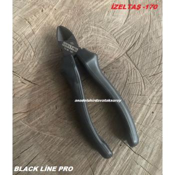İZELTAŞ BLACK LİNE PRO 170MM YANKESKİ CARBON ÇELİK KOMBİNE YAN KESKİ ORJ