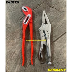WÜRTH COBALT ÇELİK PENSE AYARLI KARGABURUN PENSE AYARLI FORT PENSE 210MM 2SET