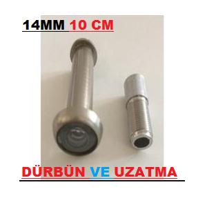 DOOR KAPI DÜRBÜNÜ ÇELİK KAPI DÜRBÜNÜ VE UZATMASI 14*75 MM 10 CM