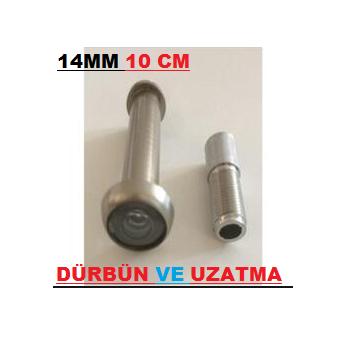 DOOR KAPI DÜRBÜNÜ ÇELİK KAPI DÜRBÜNÜ VE UZATMASI 14*75 MM 10 CM