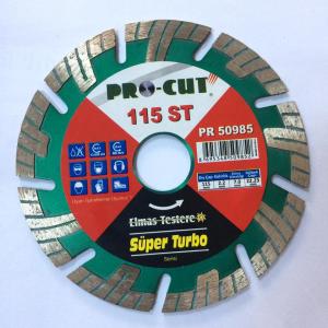 PROCUT ELMAS BETON KESİCİ TESTERE 115MM MERMER TAŞ KESİCİ