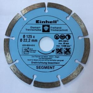 EİNHELL ELMAS BETON KESİCİ TESTERE 125MM SERAMİK TUĞLA KESİCİ