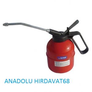 ELTOS METAL GÖVDELİ YAĞDANLIK 500ML İNCE YAĞ SIKMA POMPASI