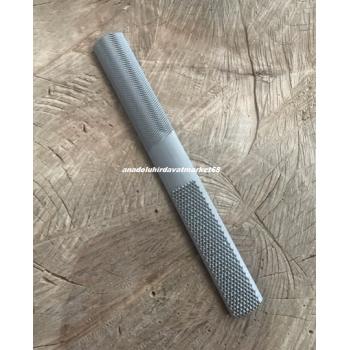 DMR ÇİFTLİ EYE AHŞAP TÖRPÜ METAL EĞE AHŞAP METAL TÖRPÜLEME KARBON ÇELİK 20CM