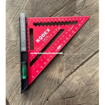 RDX PRO METAL AÇILI ÜÇGEN GÖNYE MARANGOZ GÖNYESİ TAŞ GÖNYESİ SU TERAZİ CETVEL