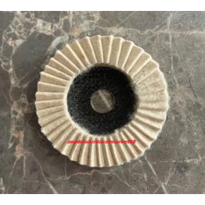 DMR 115MM YAPRAK KEÇE AVUÇ TAŞLAMAYA TAKILAN PARLATMA CİLA KEÇESİ POLİSAJ KEÇE