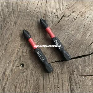 KLN PH2 SAC VİDA UCU YILDIZ BİTS UÇ 50MM COBALT ÇELİK VİDA SIKMA UCU 2PCS