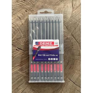 DNZ S2 İMPACT PH2 MIKNATISLI YILDIZ BİTS UÇ PH2 SAC VİDA SIKMA UCU 10PCS 150MM