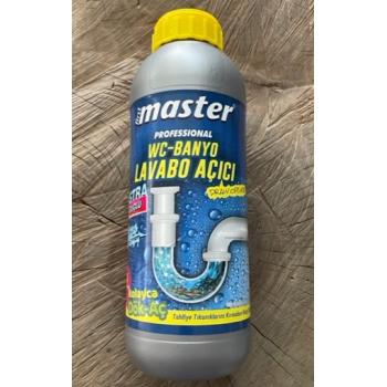 MASTER EKSTRA GÜÇLÜ LAVABO GİDER AÇICI BANYO WC LAVABO AÇICI 2000GR