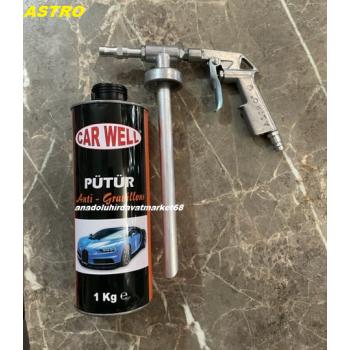 ASTRO PRO HAVALI ZİFT TABANCASI PÜTÜR TABANCASI CARWEL PÜTÜR SİYAH RENK 1KG