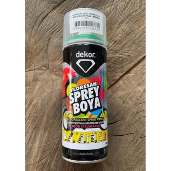 DEKOR 400ML FLORESAN YEŞİL SPREY BOYA YEŞİL EFEKT SPREY BOYA